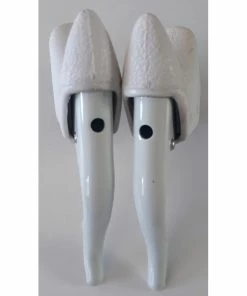 Paire De Leviers De Freins Blanc