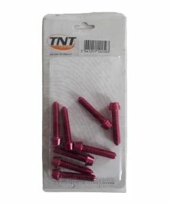 Vis Anodisées Rouge M8x40